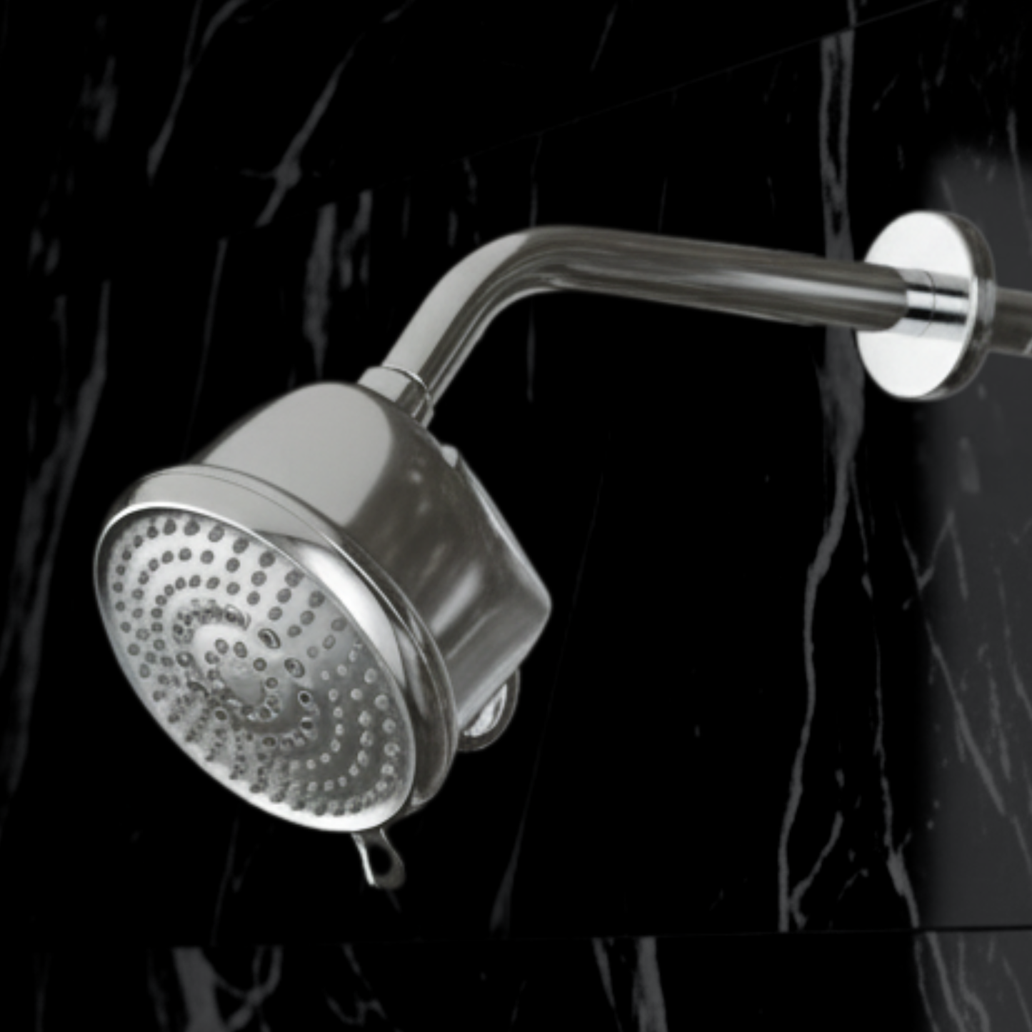 8-Function Chrome-Plated Filter Shower Head with ABS Plastic Body (102.93 mm × 131.1 mm × 131.1 mm)