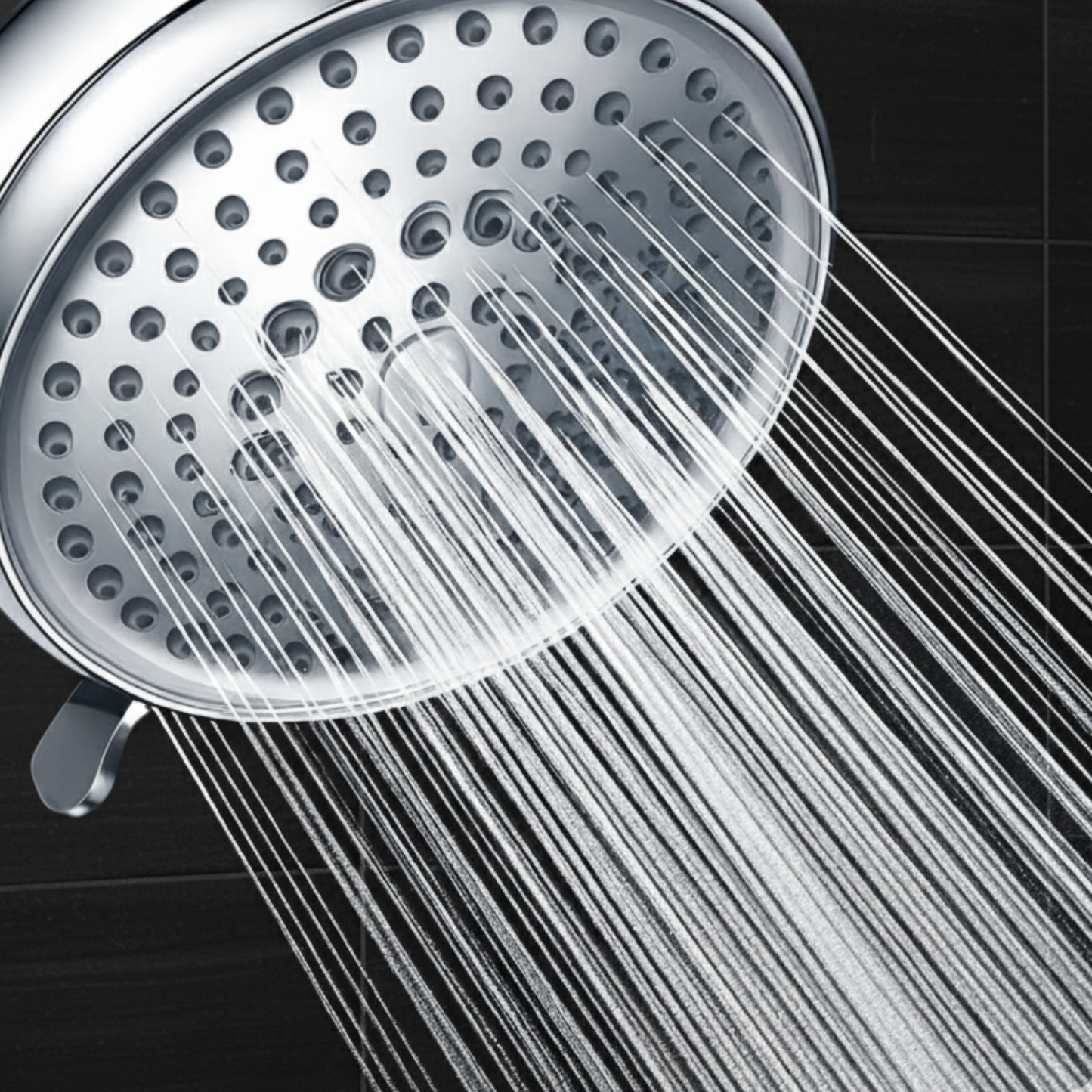 8-Function Chrome-Plated Filter Shower Head with ABS Plastic Body (102.93 mm × 131.1 mm × 131.1 mm)