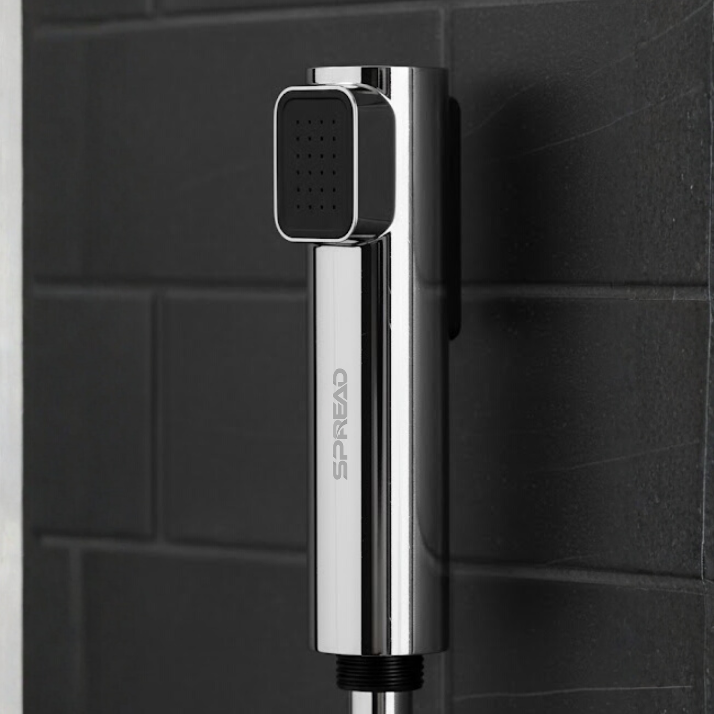 ABS Health Faucet Without Hose Pipe and Wall Hook (150 mm × 37 mm × 40 mm)