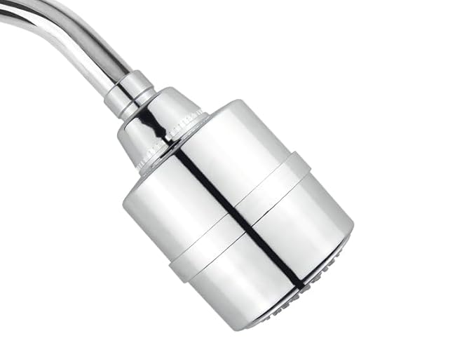 Premium Multi-Layer Filter Shower Head with Replaceable Cartridge (102 mm × 104 mm × 104 mm)