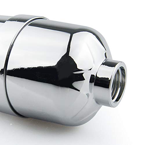 Inline Shower Filter with Replaceable Cartridge