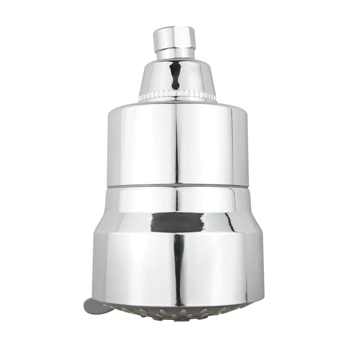 Premium Multi-Function Shower Head with Replaceable Multi-Layer Filter Cartridge (153 mm × 96 mm × 96 mm)