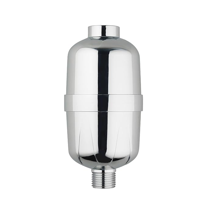 Inline Shower Filter with Replaceable Cartridge