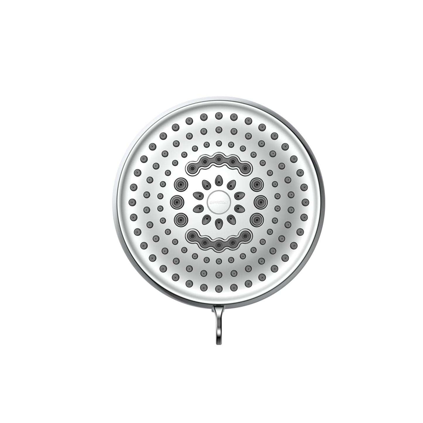 8-Function Chrome-Plated Filter Shower Head with ABS Plastic Body (102.93 mm × 131.1 mm × 131.1 mm)